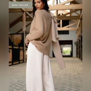 NEW WITH TAGS Jenni Kayne Demi Pant in Ivory!  Quiet luxury!